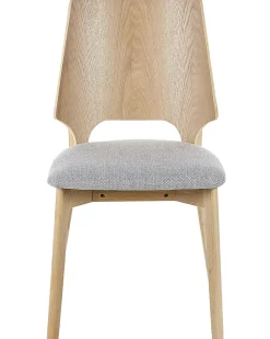 Beliani Tuoli Vaalea Puu/Harmaa 2 Kpl Abee Outlet