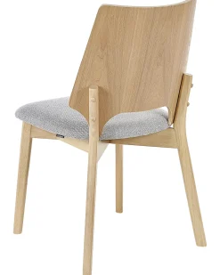 Beliani Tuoli Vaalea Puu/Harmaa 2 Kpl Abee Outlet