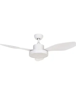 Beliani Tuuletinvalaisin Rauta Valkoinen Banderas Cheap