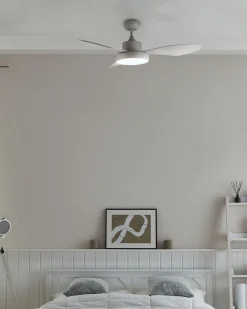 Beliani Tuuletinvalaisin Rauta Valkoinen Banderas Cheap