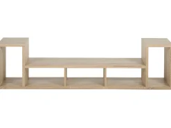 Beliani Tv-Taso 5 Hyllya Vaalea Puu Cordoba New