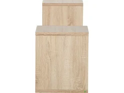 Beliani Tv-Taso 5 Hyllya Vaalea Puu Cordoba New