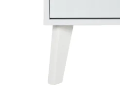 Beliani Tv-Taso 2 Kaappia 2 Hyllya Luonnonvalkoinen Parton Best