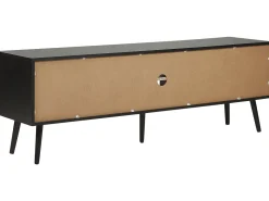 Beliani Tv-Taso 2 Kaappia 2 Hyllya Musta Opoco Best