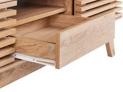 Beliani Tv-Taso 2 Kaappia Laatikko Vaalea Puu Detroit Sale