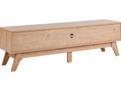 Beliani Tv-Taso 2 Kaappia Laatikko Vaalea Puu Detroit Sale