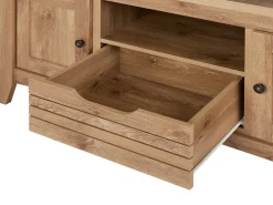 Beliani Tv-Taso 2 Kaappia Laatikko Vaalea Puu Agora Fashion