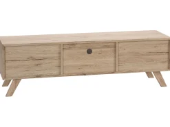 Beliani Tv-Taso 2 Kaappia Laatikko Vaalea Puu/Valkoinen Forester Flash Sale