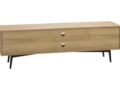 Beliani Tv-Taso 2 Kaappia Vaalea Puu Torvi Outlet