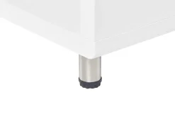 Beliani Tv-Taso 2 Laatikkoa 2 Hyllya Valkoinen/Vaalea Puu Knox Best