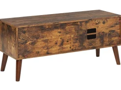 Beliani Tv-Taso Kaappi 2 Hyllya Tumma Puu Vanler Store