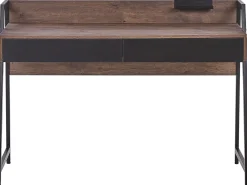 Beliani Tyohuonesetti 2 Osaa Tumma Puu/Musta Foster/Harwich Discount