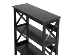 Beliani Tyohuonesetti 2 Osaa Tumma Puu/Musta Foster/Sheslay Outlet