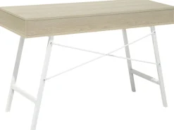 Beliani Tyohuonesetti 2 Osaa Vaalea Puu/Valkoinen Jenks/Clarita Best Sale