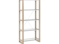 Beliani Tyohuonesetti 2 Osaa Vaalea Puu/Valkoinen Jenks/Clarita Best Sale