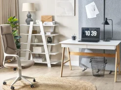 Beliani Tyohuonesetti 2 Osaa Valkoinen/Vaalea Puu Escalante/Sheslay Cheap