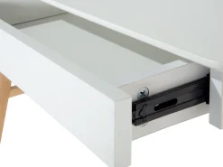 Beliani Tyohuonesetti 2 Osaa Valkoinen/Vaalea Puu Escalante/Sheslay Cheap