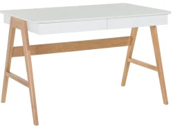 Beliani Tyohuonesetti 2 Osaa Valkoinen/Vaalea Puu Escalante/Sheslay Cheap