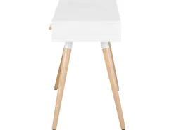 Beliani Tyopoyta 2 Laatikkoa Hylly Valkoinen/Harmaa 120 X 45 Cm Frisco Cheap