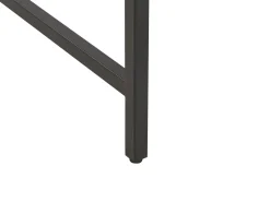 Beliani Tyopoyta 2 Laatikkoa Musta/Vaalea Puu 120 X 60 Cm Jena Outlet