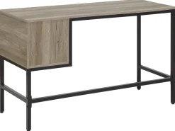 Beliani Tyopoyta 2 Laatikkoa Vaalea Puu/Musta 120 X 48 Cm Grant Best Sale