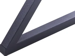 Beliani Tyopoyta Laatikko Tumma Puu/Musta 120 X 54 Cm Noxon Best Sale