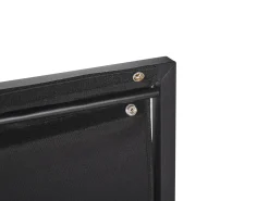 Beliani Tyopoyta Muistitaulu Tumma Puu/Musta 118 X 60 Cm Vince Cheap