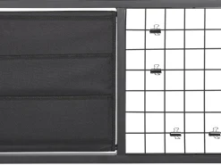 Beliani Tyopoyta Muistitaulu Tumma Puu/Musta 118 X 60 Cm Vince Cheap