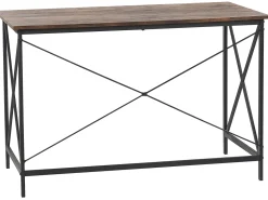 Beliani Tyopoyta Tumma Puu/Musta 115 X 60 Cm Futon Clearance