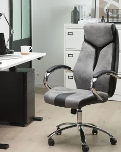 Beliani Tyotuoli Harmaa Formula Flash Sale