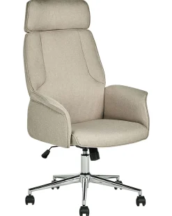 Beliani Tyotuoli Kangas Beige Pilot Online