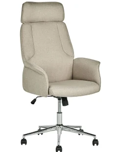 Beliani Tyotuoli Kangas Beige Pilot Online