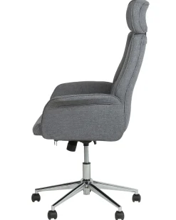 Beliani Tyotuoli Kangas Harmaa Pilot Hot