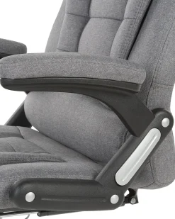 Beliani Tyotuoli Kangas Harmaa Royal Best