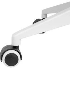 Beliani Tyotuoli Kangas Ruskeanharmaa/Valkoinen Delight Fashion