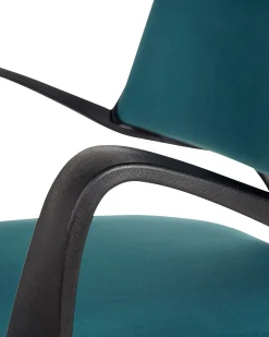 Beliani Tyotuoli Kangas Sininen/Musta Grandiose Cheap