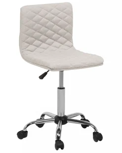 Beliani Tyotuoli Kangas Vaalea Beige Orlando Hot