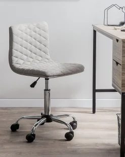 Beliani Tyotuoli Kangas Vaalea Beige Orlando Hot