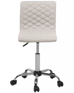 Beliani Tyotuoli Kangas Vaalea Beige Orlando Hot