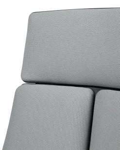 Beliani Tyotuoli Kangas Vaaleanharmaa/Musta Delight Cheap