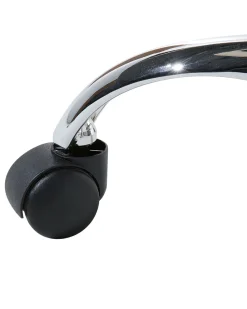 Beliani Tyotuoli Keinonahka Hierova Vaalea Beige Comfort Ii New