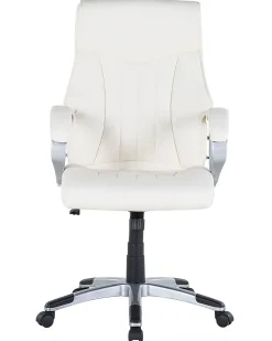 Beliani Tyotuoli Keinonahka Luonnonvalkoinen Triumph Cheap