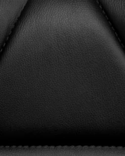 Beliani Tyotuoli Keinonahka Musta Valetta Fashion