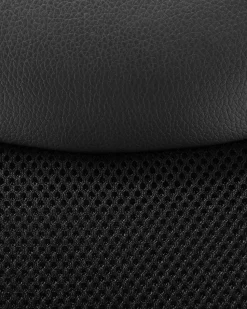 Beliani Tyotuoli Keinonahka Musta Fighter Fashion