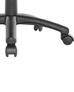 Beliani Tyotuoli Keinonahka Musta Fighter Fashion