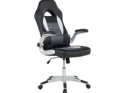 Beliani Tyotuoli Keinonahka Musta Dean Best