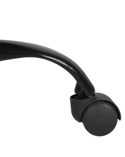 Beliani Tyotuoli Keinonahka Musta/Turkoosi Success Discount