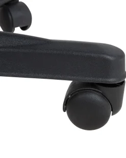 Beliani Tyotuoli Keinonahka Musta/Ruskea Supreme Best Sale