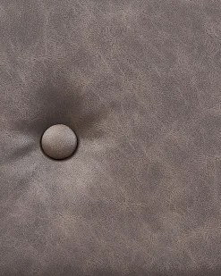 Beliani Tyotuoli Keinonahka Tummanruskea Algerita Cheap