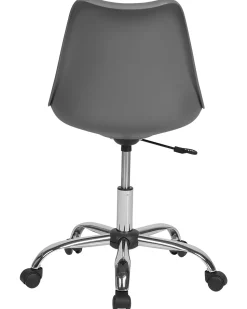 Beliani Tyotuoli Muovi Harmaa Dakota Ii Shop